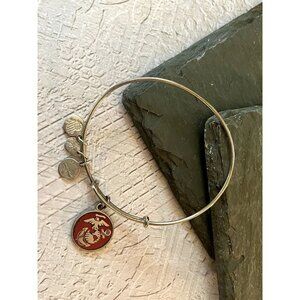 Alex and Ani Silver U.S. Marine Corps Charm Bangle